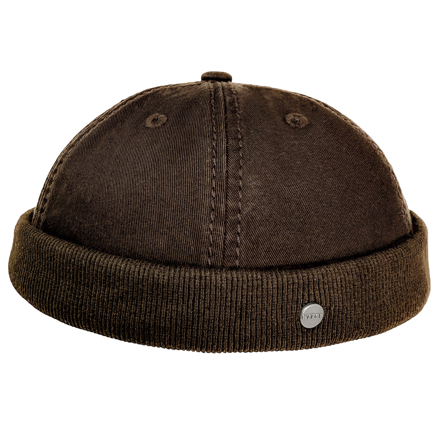Dockercap Heavy Stitch - WEROR-281.1 Braun