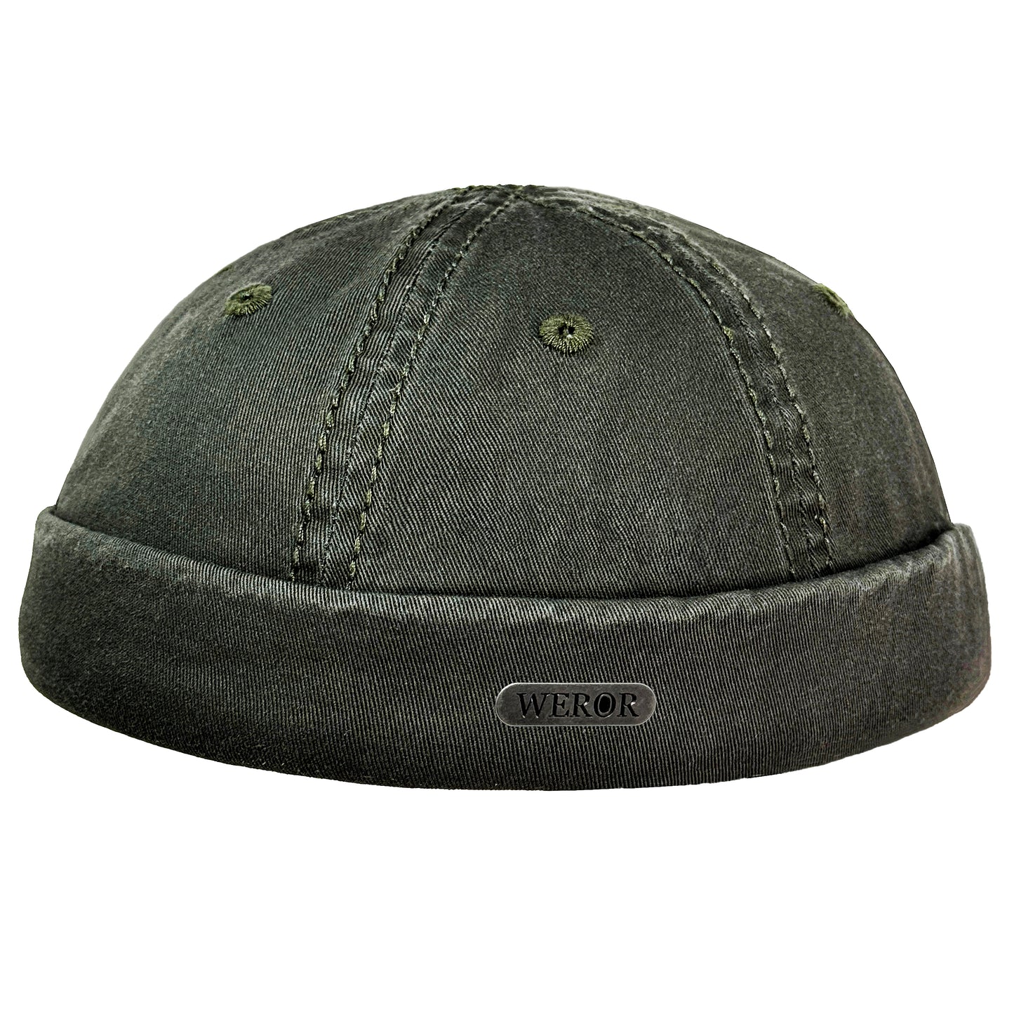 Dockercap - Heavy Stitch - WEROR-441.1 Oliv