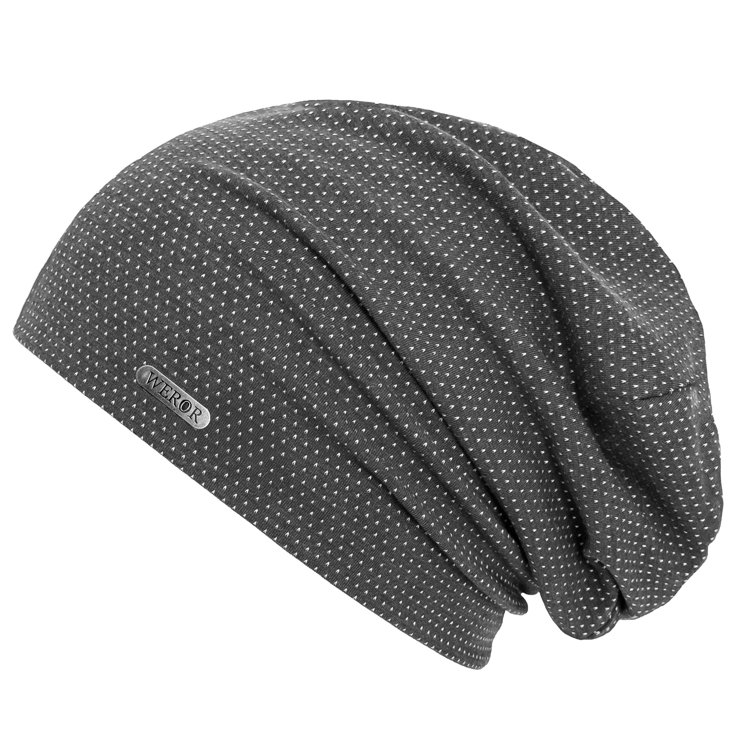 Beanie Dotted - WEROR-67.1 Anthrazit