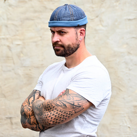 Dockercap Denim Washed - WEROR-325.1