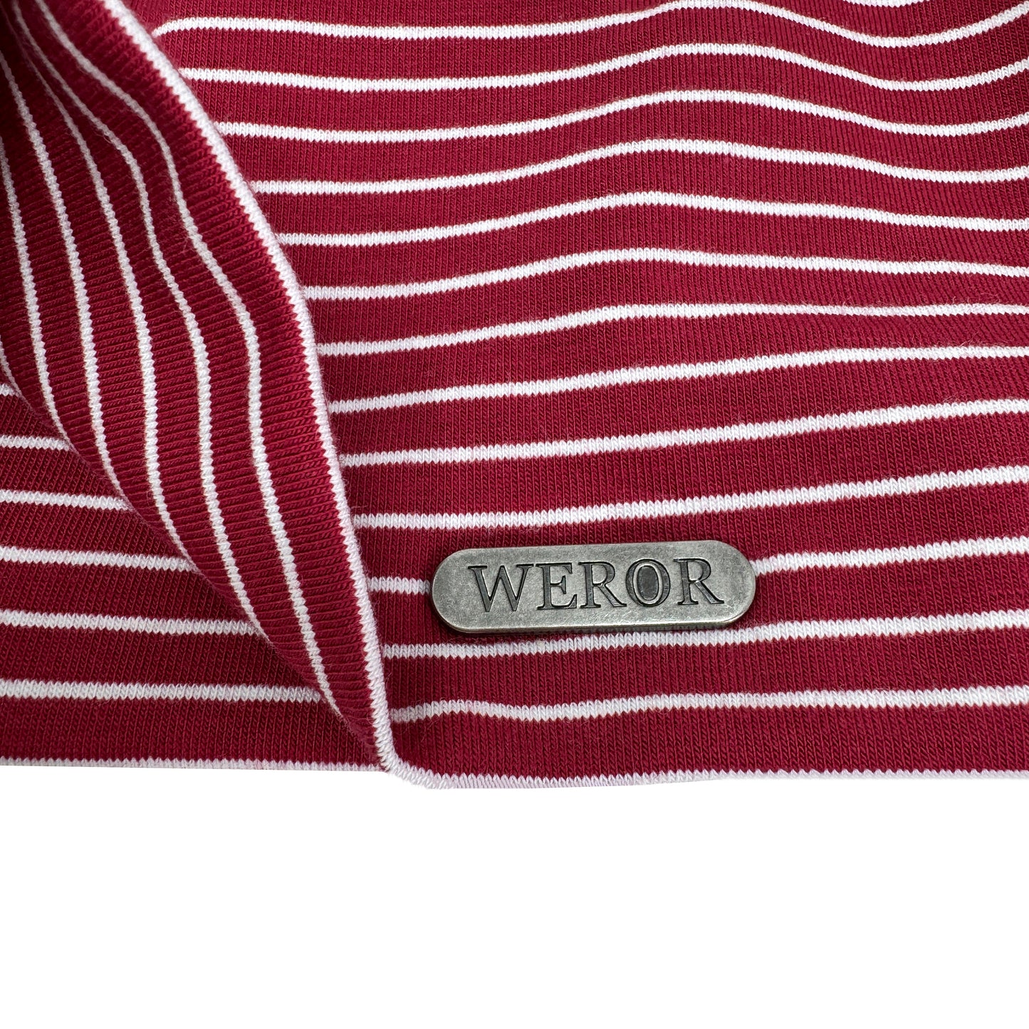 Beanie - Striped - WEROR-429.1 Rot