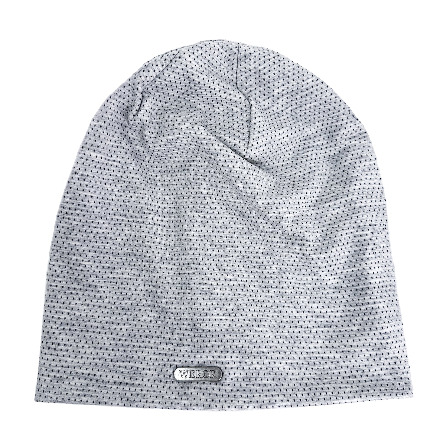 Beanie Dotted - WEROR-67.1 Frostgrau