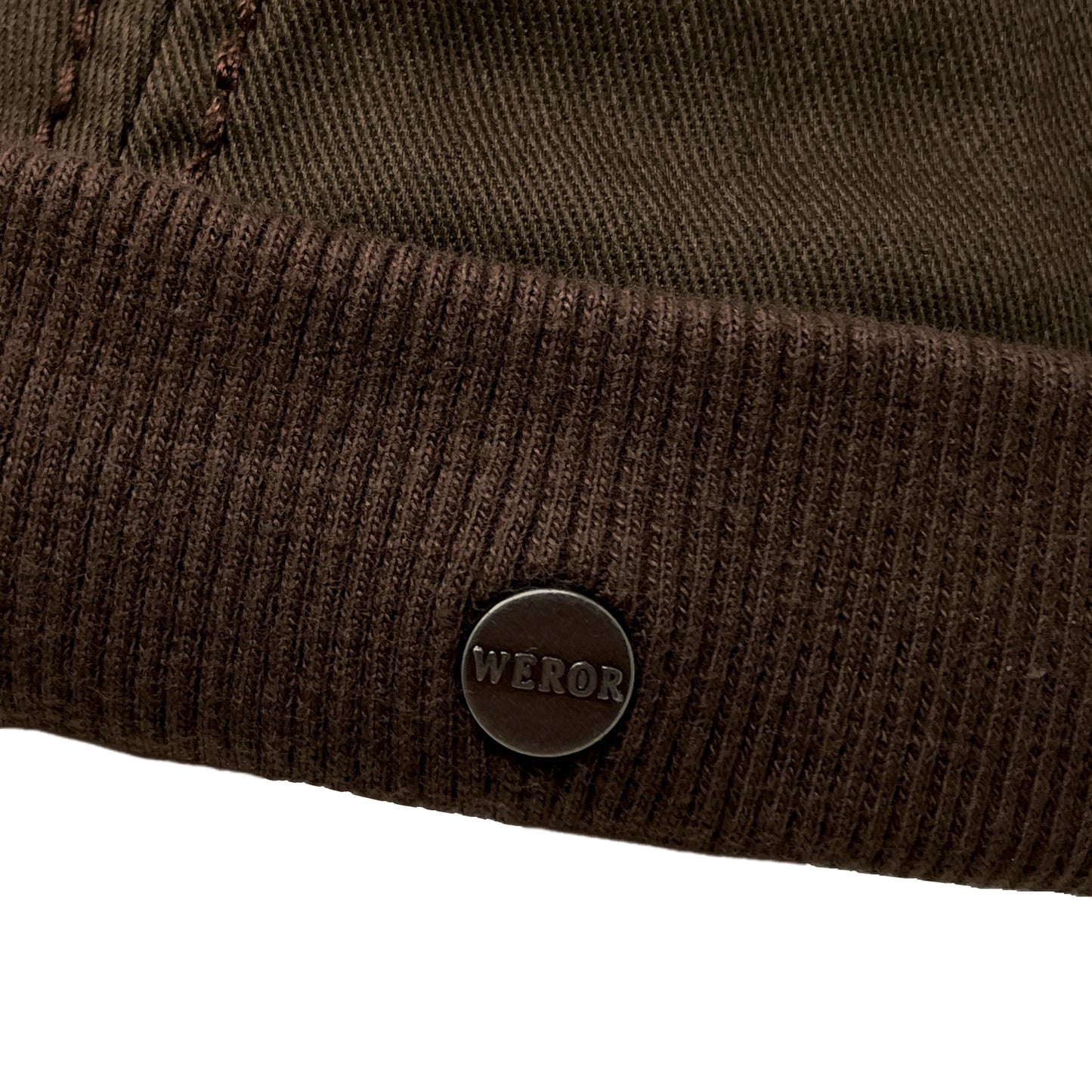 Dockercap Heavy Stitch - WEROR-281.1 Braun