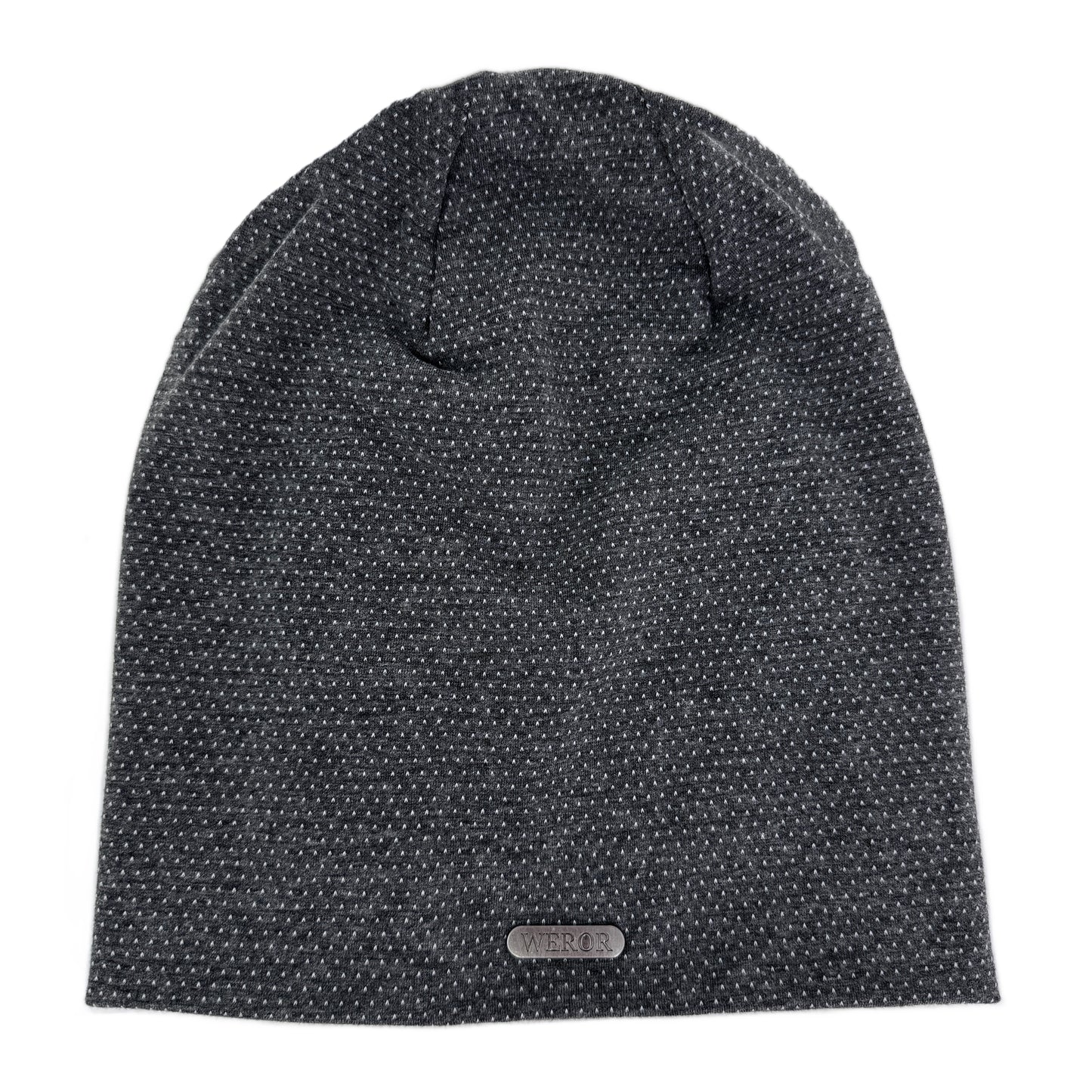 Beanie Dotted - WEROR-67.1 Anthrazit