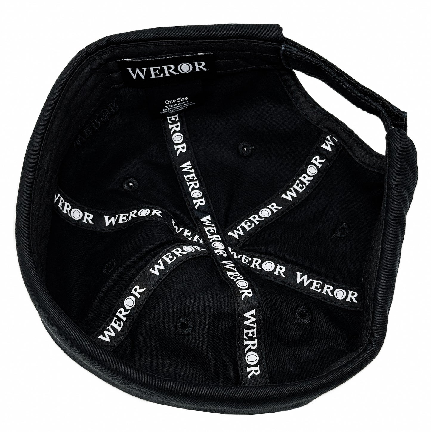 Dockercap - Heavy Stitch - WEROR-441.1 Schwarz