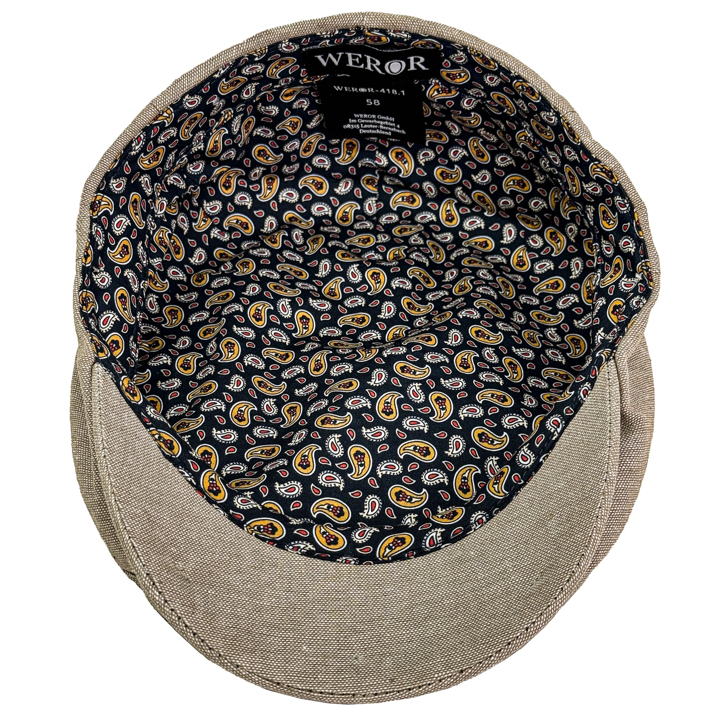 Schiebermütze - Cotton Mix - WEROR-418.1 Beige