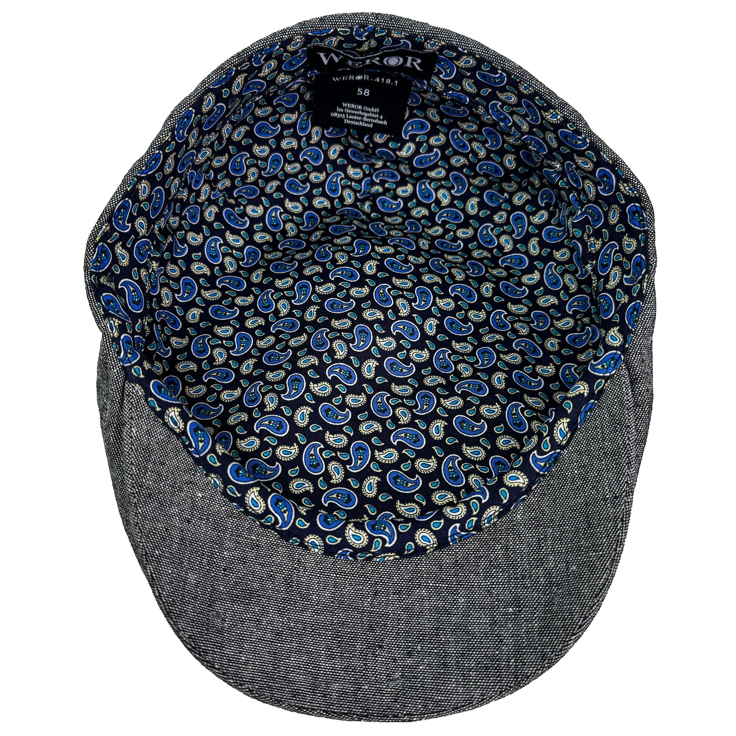 Schiebermütze - Cotton Mix - WEROR-418.1 Grau