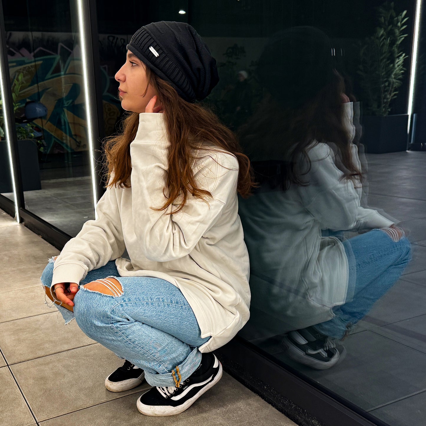 Beanie Uni - WEROR-391.1 Dunkelgrau