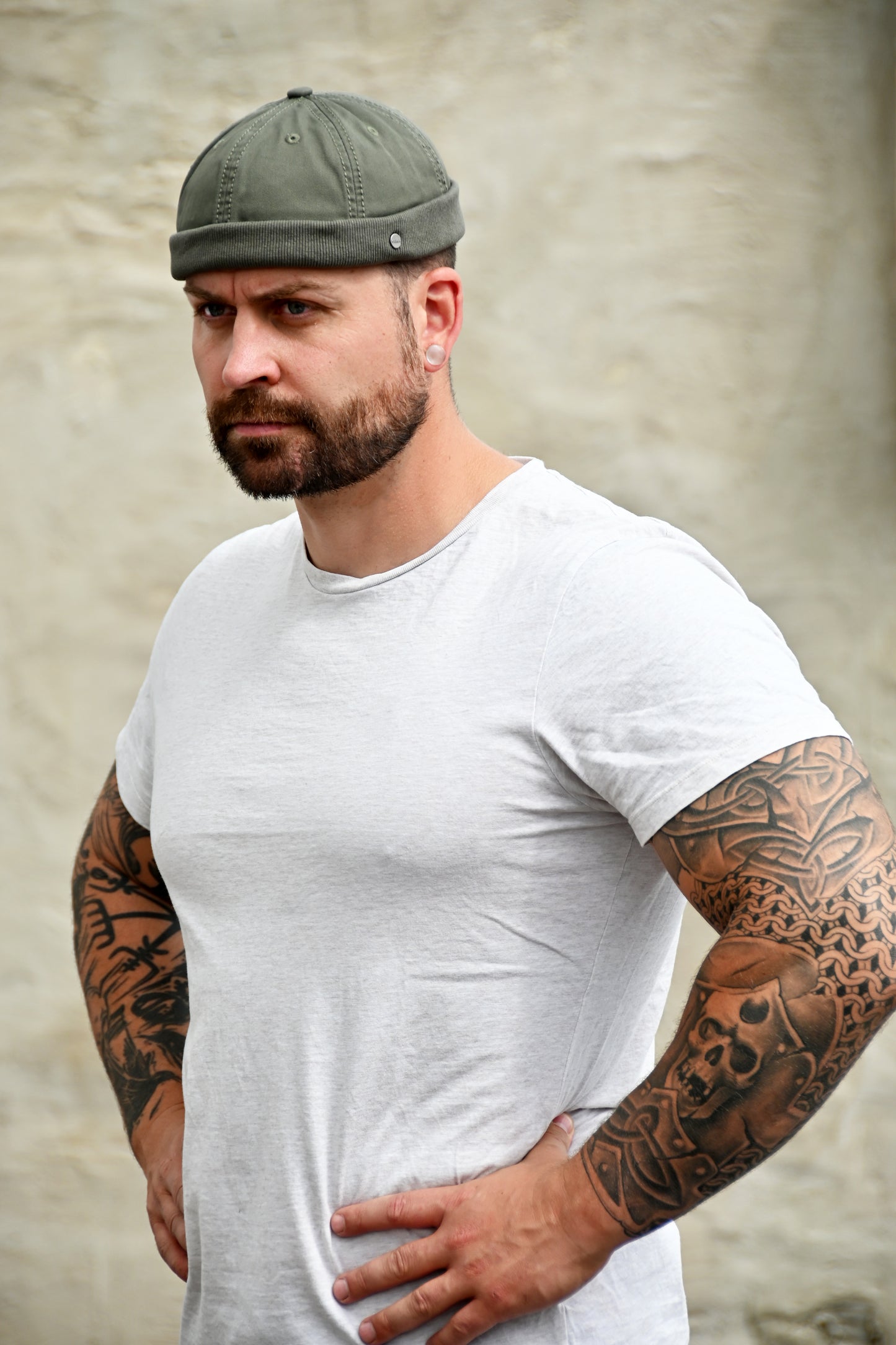 Dockercap Heavy Stitch - WEROR-281.1 Oliv