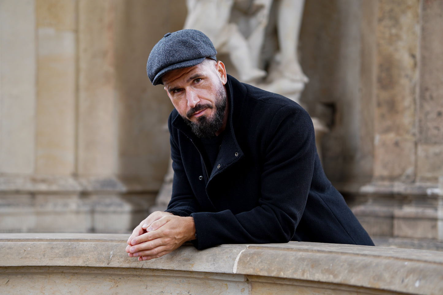 Schiebermütze - Heavy Wool - Steppfutter - WEROR-432.1 Anthrazit