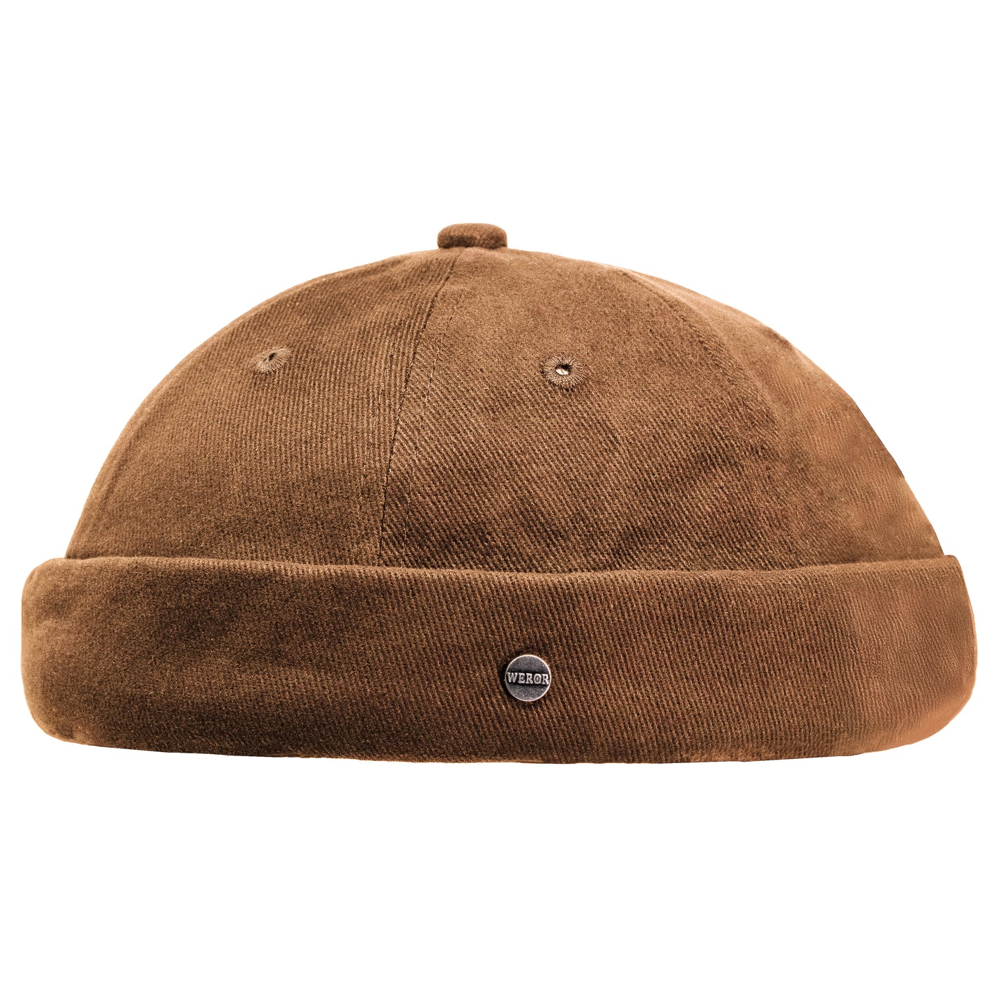 Dockercap - soft brushed - WEROR-453.1 Braun