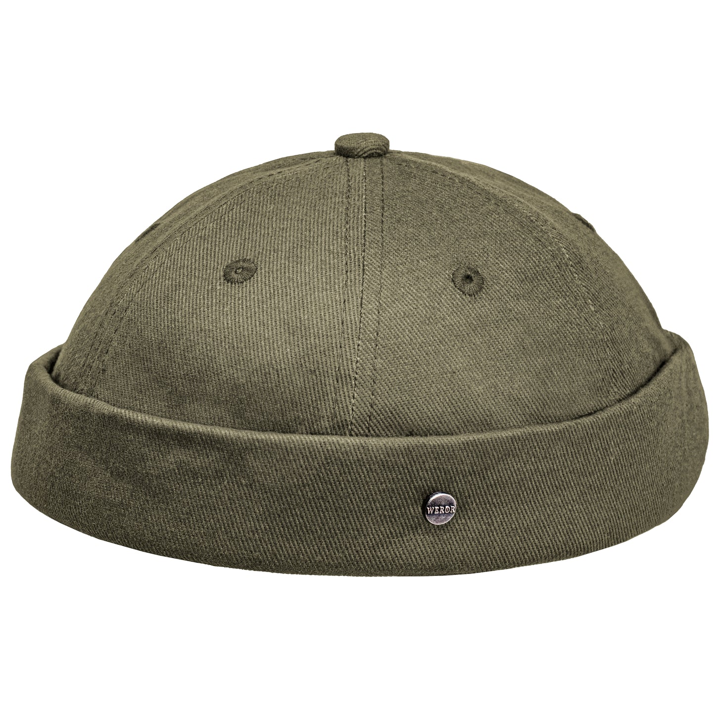 Dockercap - soft brushed - WEROR-453.1 Oliv