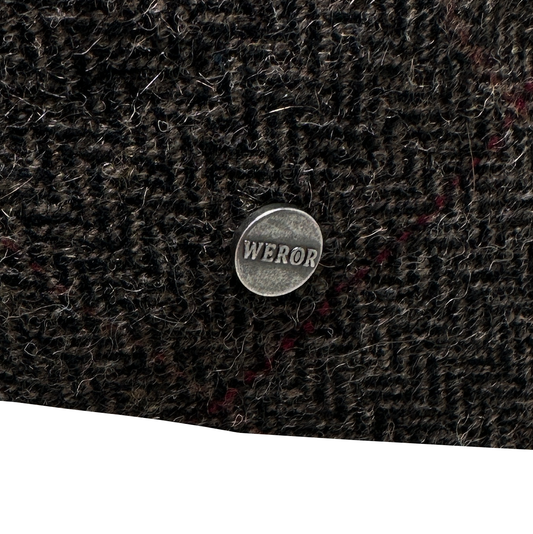 Schiebermütze Heringbone - WEROR-393.1 Braun