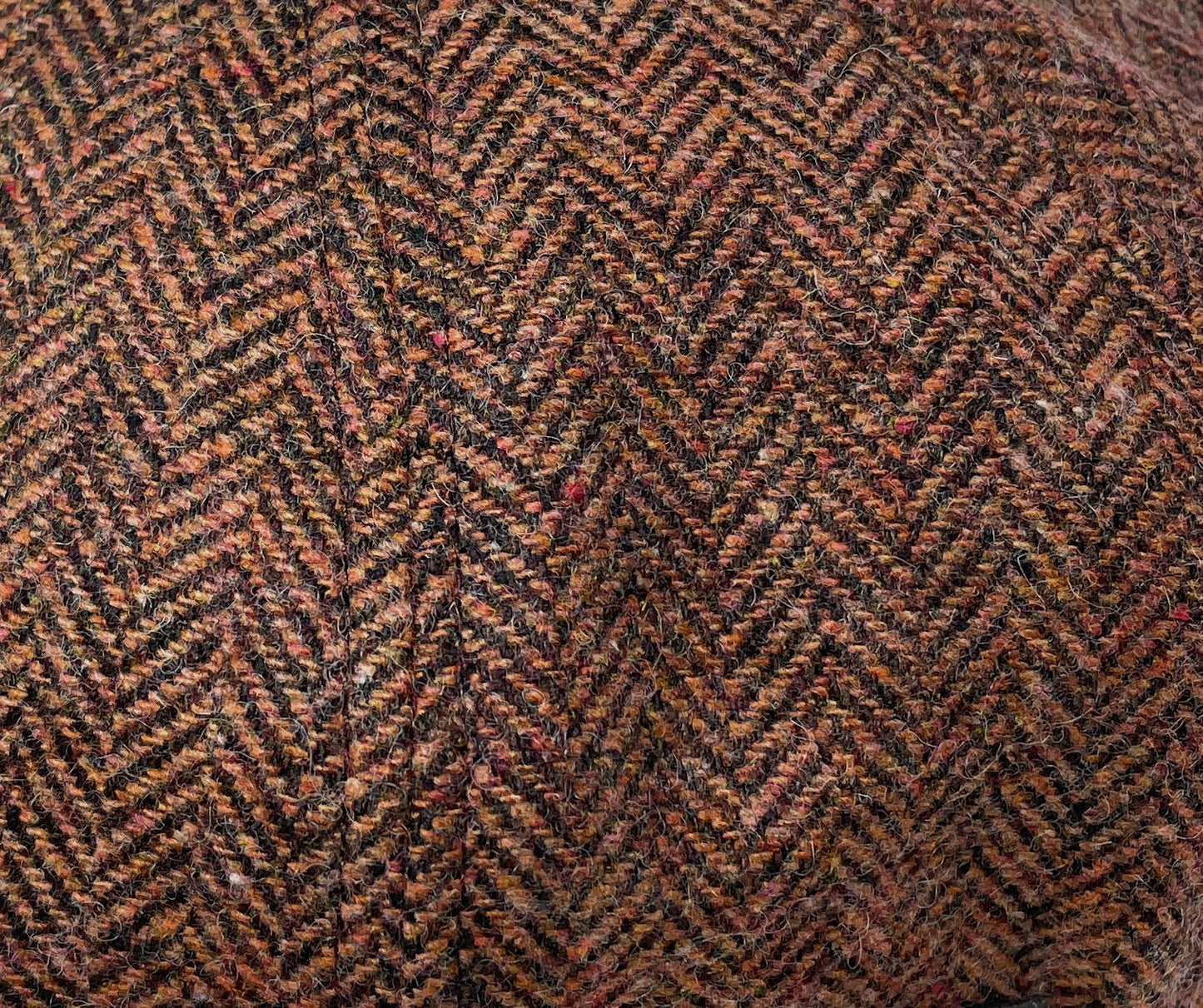 Schiebermütze Herringbone - WEROR-320.1 Rost