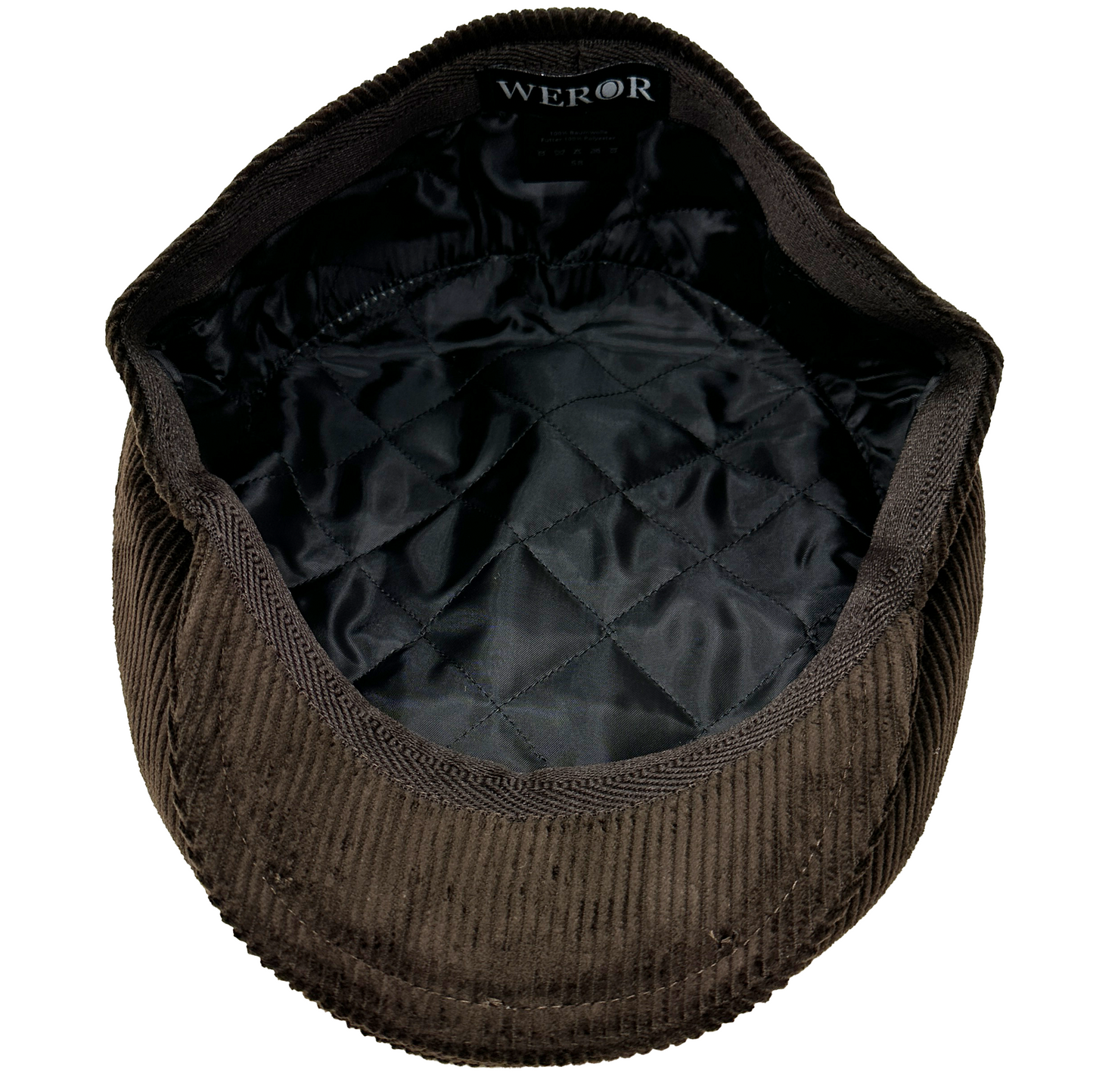 Flatcap - Cord - WEROR-396.1 Braun