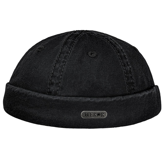 Dockercap - Heavy Stitch - WEROR-441.1 Schwarz