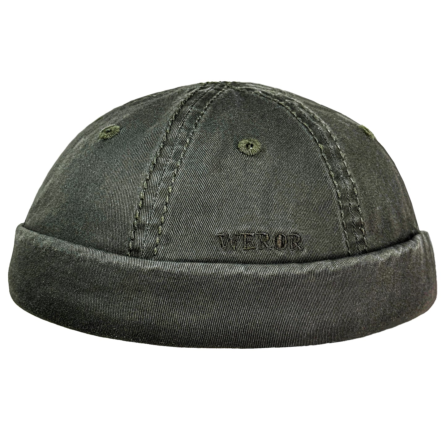 Dockercap - Heavy Stitch - WEROR-440.1 Oliv