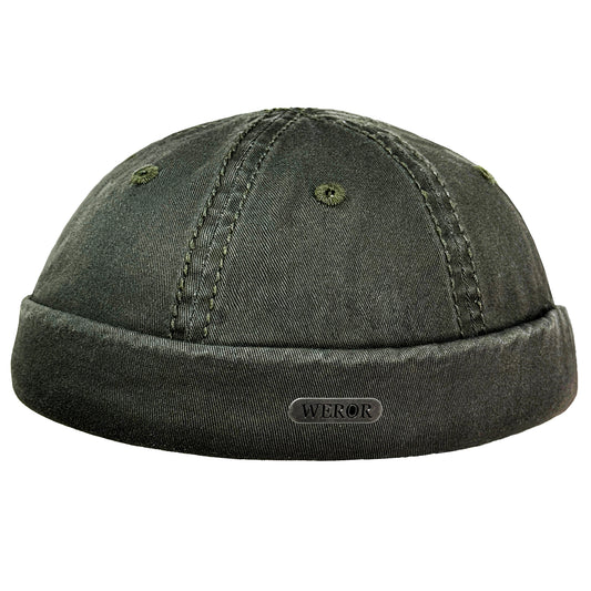 Dockercap - Heavy Stitch - WEROR-441.1 Oliv