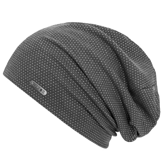 Beanie Dotted - WEROR-67.1 Anthrazit