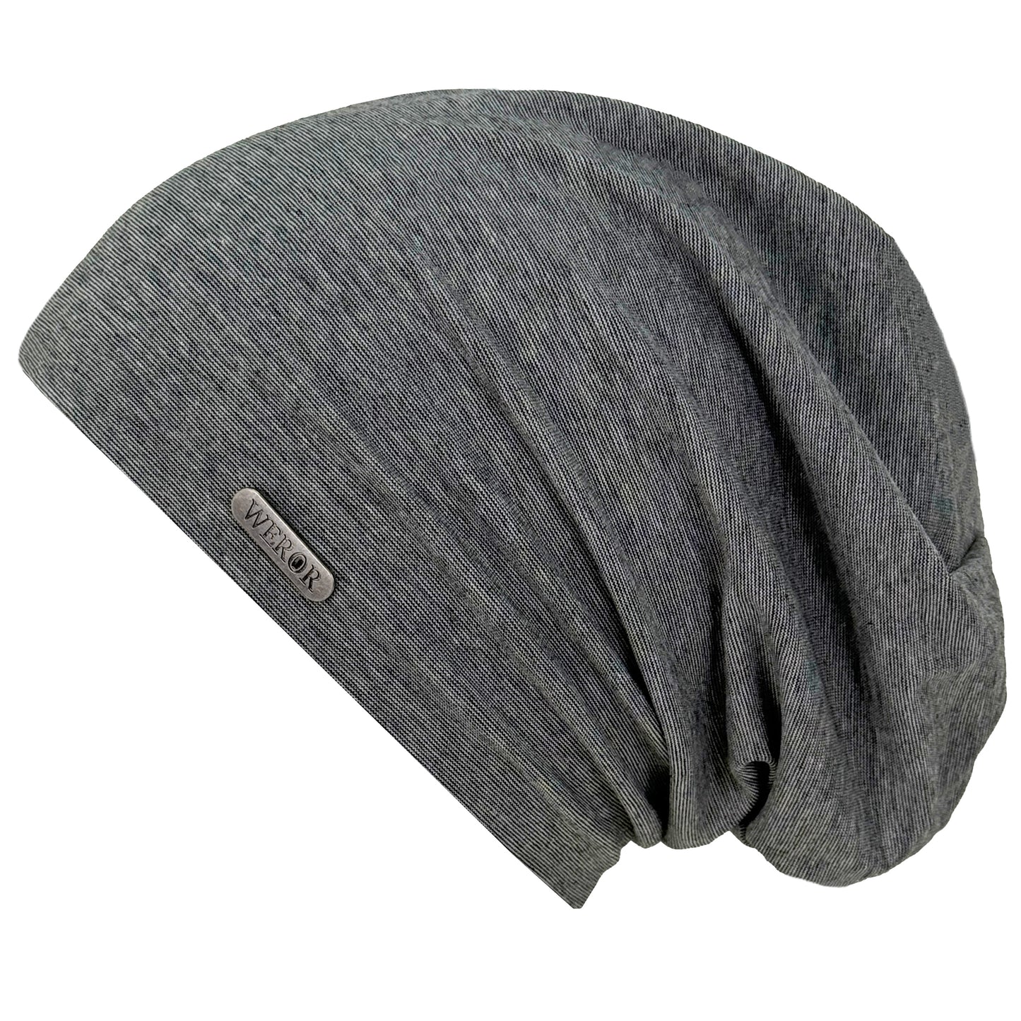 Beanie - Melange - WEROR-428.1 Grau