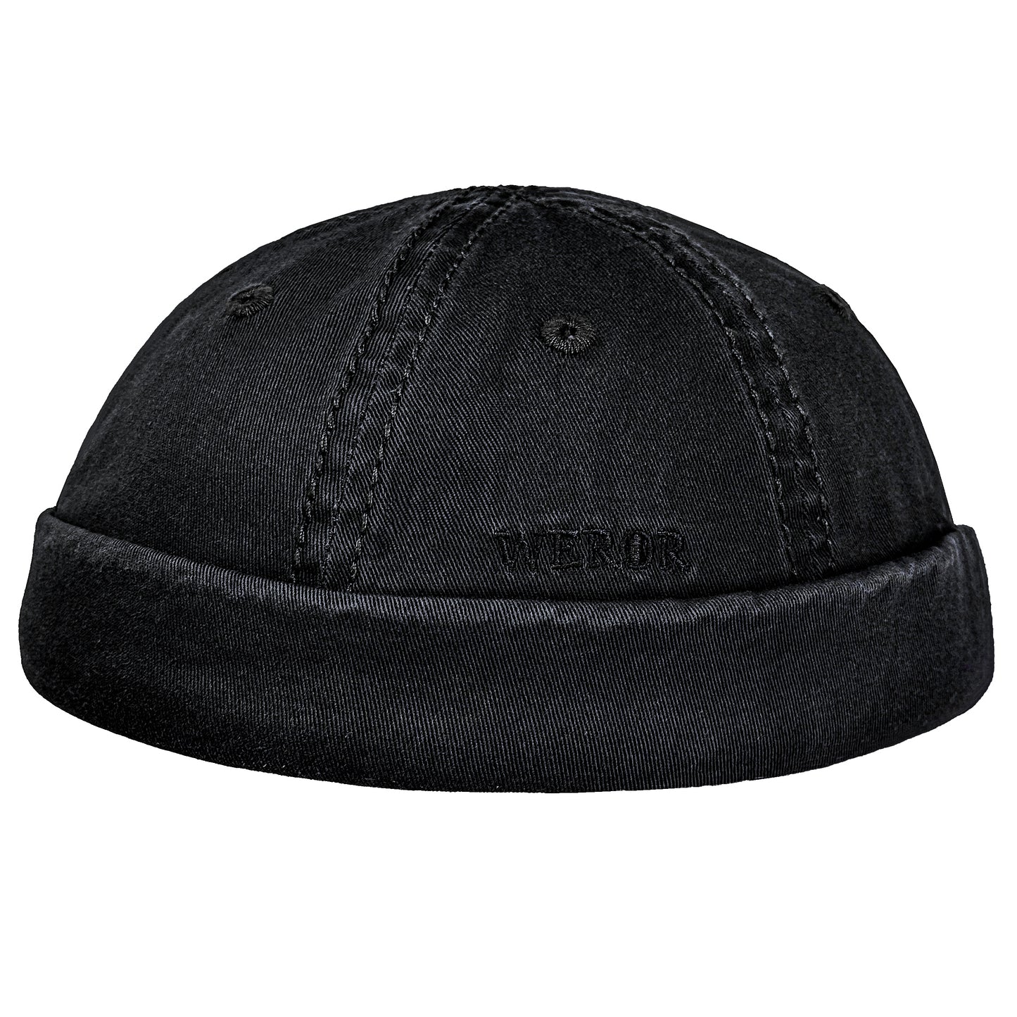 Dockercap - Heavy Stitch - WEROR-440.1 Schwarz