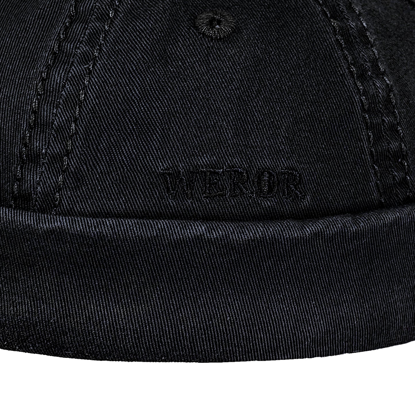 Dockercap - Heavy Stitch - WEROR-440.1 Schwarz