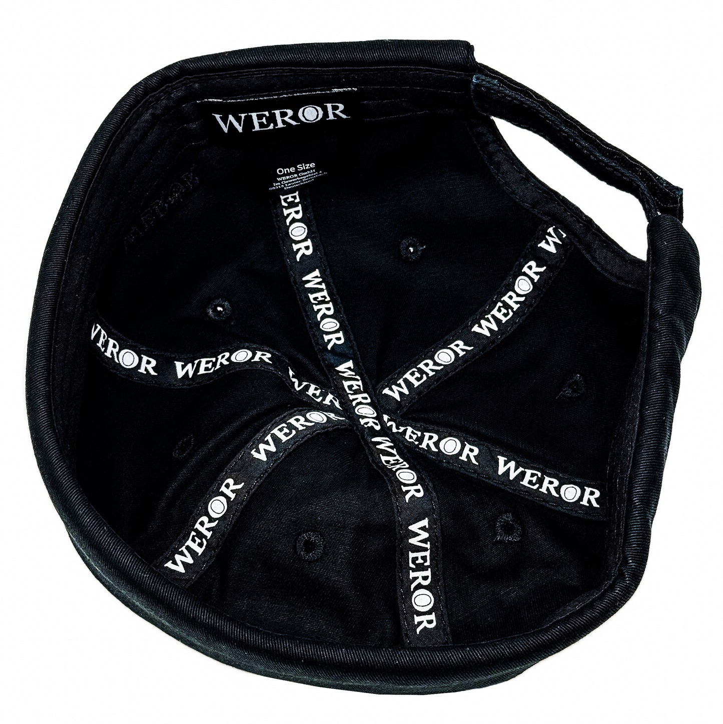 Dockercap - Heavy Stitch - WEROR-440.1 Schwarz