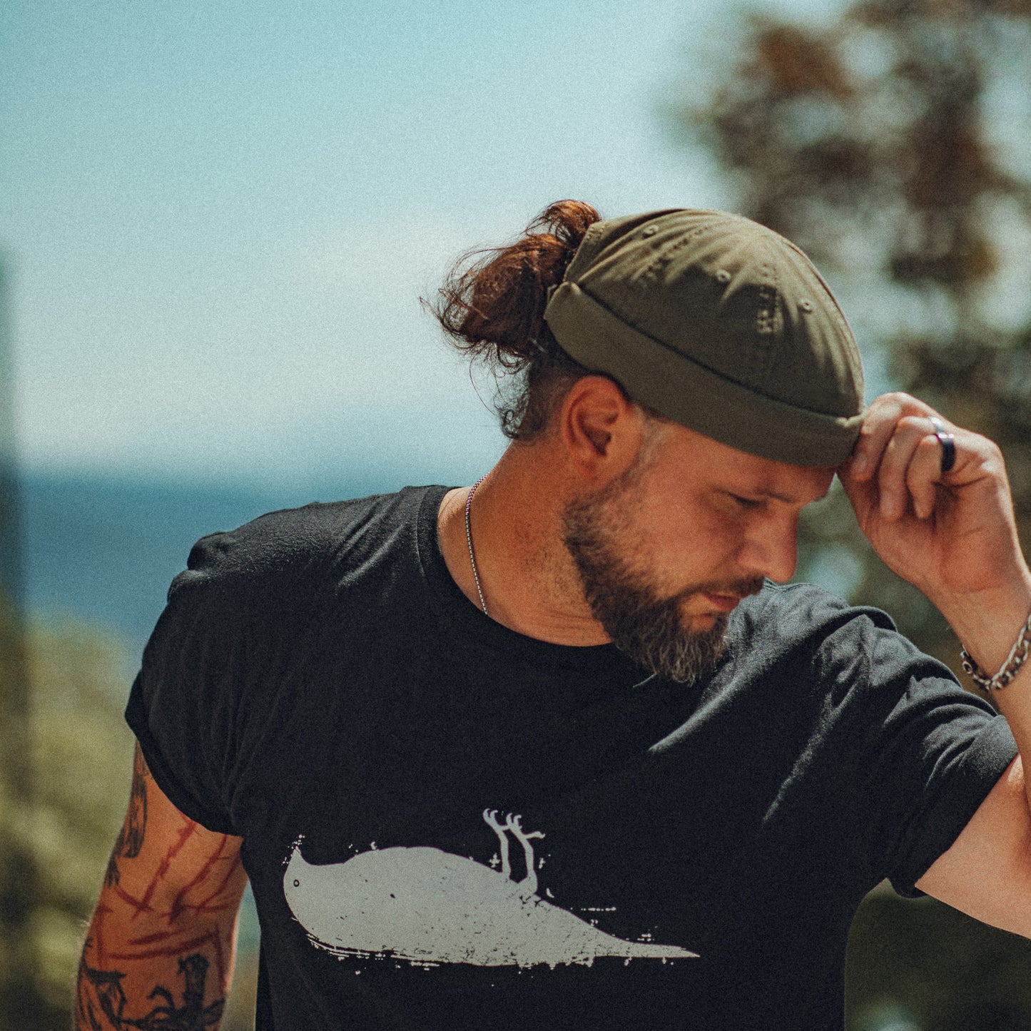 Dockercap - Heavy Stitch - WEROR-440.1 Oliv