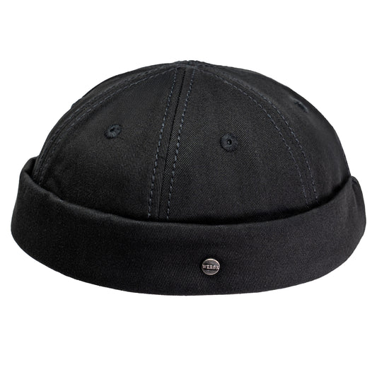 Dockercap – Smooth Cotton – WEROR-450.1 Schwarz