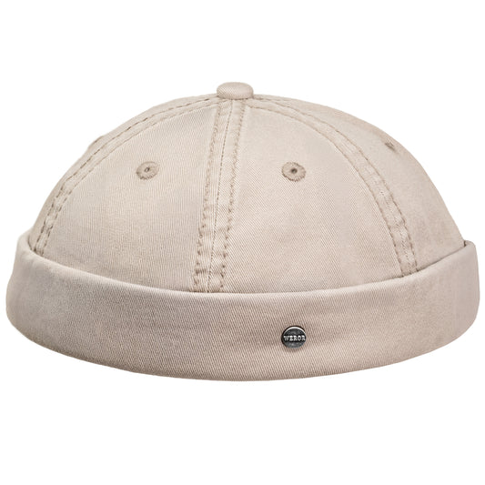Dockercap – Heavy Stitch – WEROR-451.1 Beige