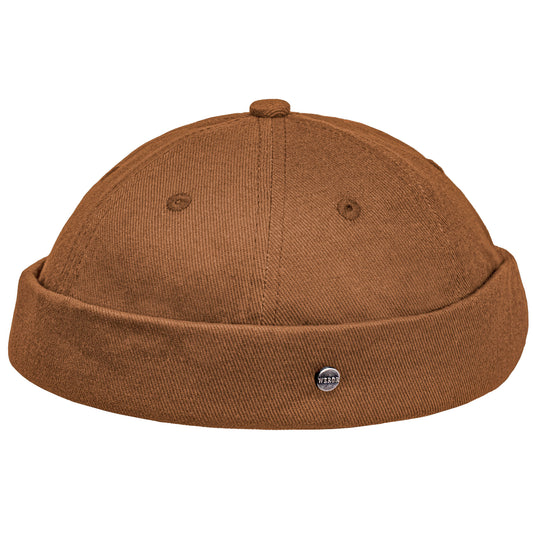 Dockercap - soft brushed - WEROR-453.1 Braun