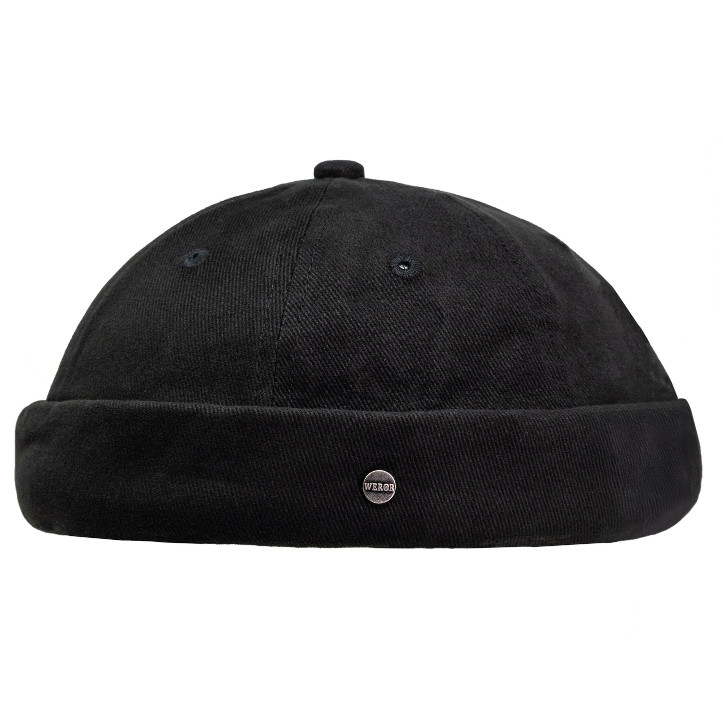 Dockercap - soft brushed - WEROR-453.1 Schwarz