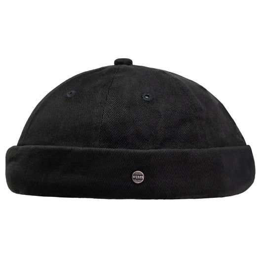 Dockercap - soft brushed - WEROR-453.1 Schwarz
