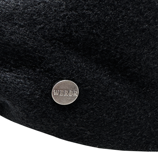 Flatcap - Uni - WEROR-394.1 Schwarz