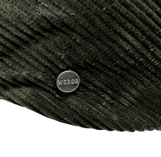 Flatcap - Cord - WEROR-396.1 Oliv